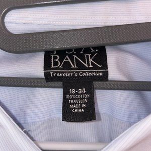 Jos. A Bank Travelers shirt 18x34